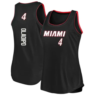 Women's Victor Oladipo Miami Heat Black Fast Break 2019/20 Tank Jersey - Icon Edition