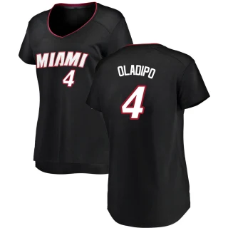 Women's Victor Oladipo Miami Heat Black Fast Break Jersey - Icon Edition