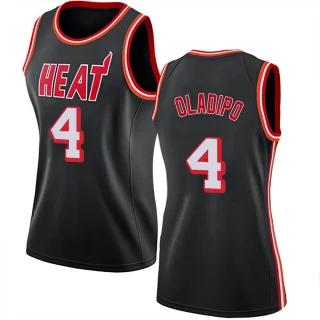 Women's Victor Oladipo Miami Heat Black Swingman Fashion Hardwood Classics Jersey