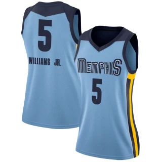 Women's Vince Williams Jr. Memphis Grizzlies Light Blue Swingman Jersey - Statement Edition