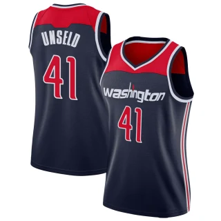 Women's Wes Unseld Washington Wizards Navy Swingman Jersey - Statement Edition