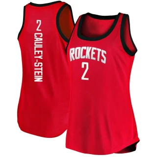 Women's Willie Cauley-Stein Houston Rockets Red Fast Break 2020/21 Tank Jersey - Icon Edition