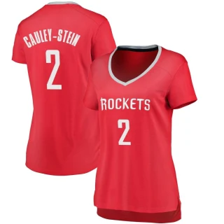 Women's Willie Cauley-Stein Houston Rockets Red Fast Break Jersey - Icon Edition