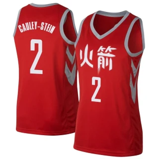 Women's Willie Cauley-Stein Houston Rockets Red Swingman Jersey - City Edition