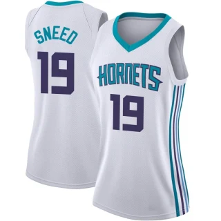 Women's Xavier Sneed Charlotte Hornets White Swingman Jordan Brand Jersey - Association Edition