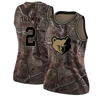 Women's Xavier Tillman Memphis Grizzlies Camo Swingman Realtree Collection Jersey