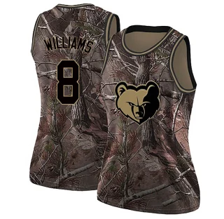 Women's Ziaire Williams Memphis Grizzlies Camo Swingman Realtree Collection Jersey