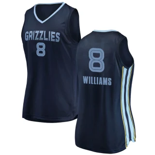 Women's Ziaire Williams Memphis Grizzlies Navy Swingman 2018/19 Jersey - Icon Edition