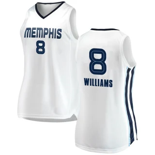 Women's Ziaire Williams Memphis Grizzlies White Swingman 2018/19 Jersey - Association Edition
