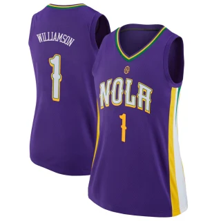 Women's Zion Williamson New Orleans Pelicans Purple Swingman Jersey - City Edition