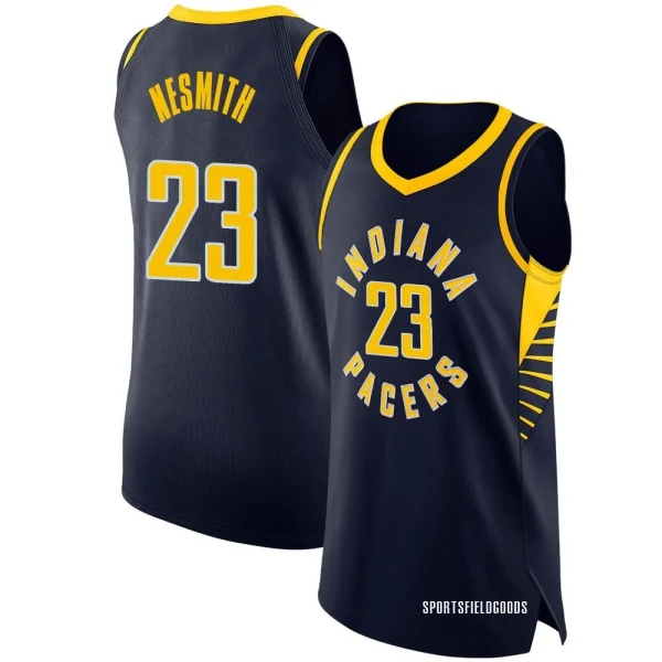 Youth Aaron Nesmith Indiana Pacers Navy Authentic Jersey - Icon Edition