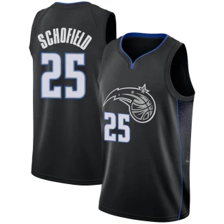 Youth Admiral Schofield Orlando Magic Black Swingman 2018/19 Jersey - City Edition