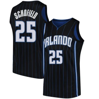 Youth Admiral Schofield Orlando Magic Black Swingman Jersey - Statement Edition