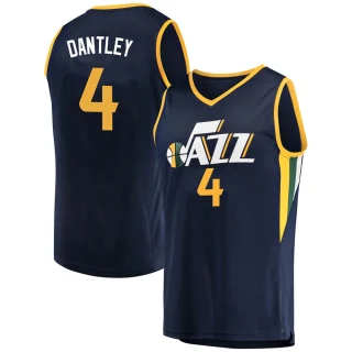 Youth Adrian Dantley Utah Jazz Navy Fast Break Jersey - Icon Edition