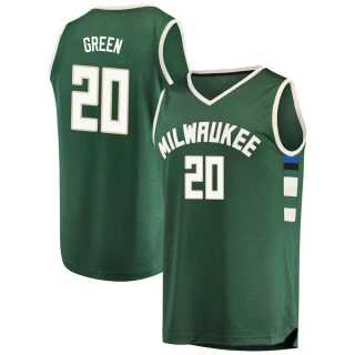 Youth AJ Green Milwaukee Bucks Green Fast Break Jersey - Icon Edition