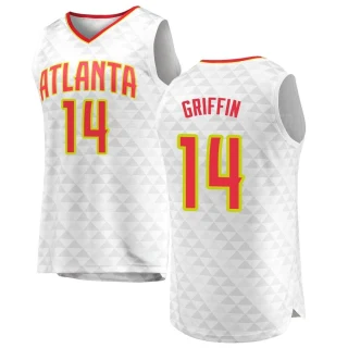 Youth AJ Griffin Atlanta Hawks White Fast Break Jersey - Association Edition
