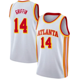 Youth AJ Griffin Atlanta Hawks White Swingman 2020/21 Jersey - Association Edition