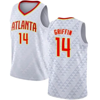 Youth AJ Griffin Atlanta Hawks White Swingman Jersey - Association Edition