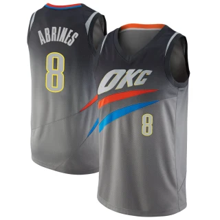 Youth Alex Abrines Oklahoma City Thunder Gray Swingman Jersey - City Edition