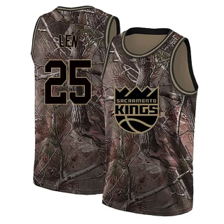 Youth Alex Len Sacramento Kings Camo Swingman Realtree Collection Jersey