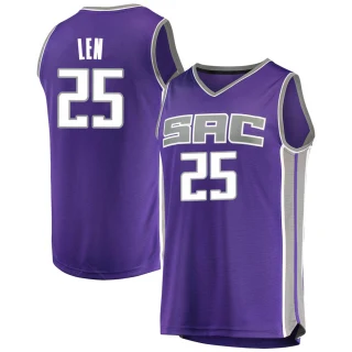 Youth Alex Len Sacramento Kings Purple Fast Break Jersey - Icon Edition