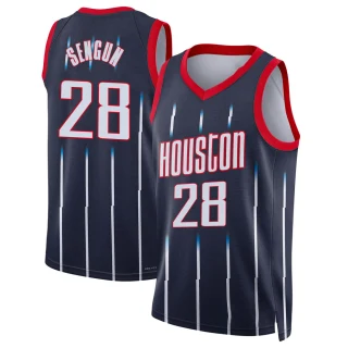 Youth Alperen Sengun Houston Rockets Navy Swingman 2021/22 City Edition Jersey