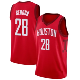 Youth Alperen Sengun Houston Rockets Red Swingman 2018/19 Jersey - Earned Edition
