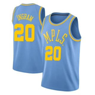 Youth Andre Ingram Los Angeles Lakers Blue Swingman Hardwood Classics Jersey
