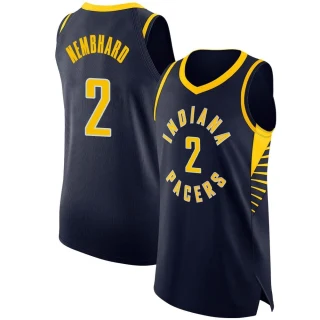Youth Andrew Nembhard Indiana Pacers Navy Authentic Jersey - Icon Edition
