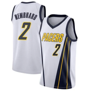 Youth Andrew Nembhard Indiana Pacers White Swingman 2018/19 Jersey - Earned Edition
