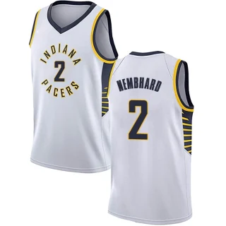 Youth Andrew Nembhard Indiana Pacers White Swingman Jersey - Association Edition