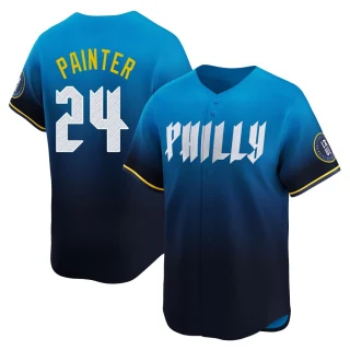 Youth Andrew Painter Philadelphia Phillies Blue Limited 2024 City Connect Jersey