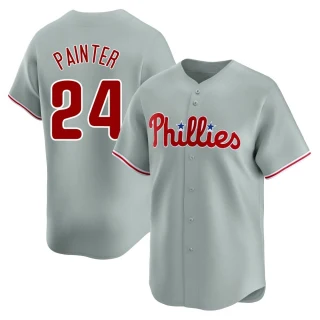 Youth Andrew Painter Philadelphia Phillies Gray Limited Away Jersey