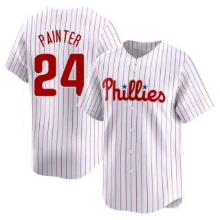 Youth Andrew Painter Philadelphia Phillies White Limited Home Jersey