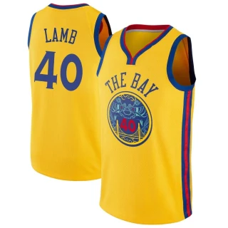 Youth Anthony Lamb Golden State Warriors Gold Swingman Jersey - City Edition