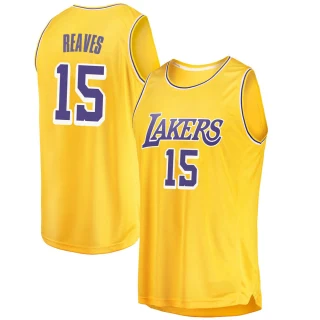 Youth Austin Reaves Los Angeles Lakers Gold Swingman 2018/19 Jersey - Icon Edition