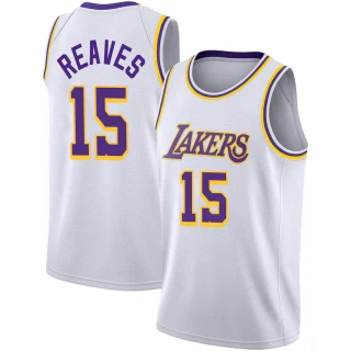 Youth Austin Reaves Los Angeles Lakers White Swingman 2020/21 Jersey - Association Edition