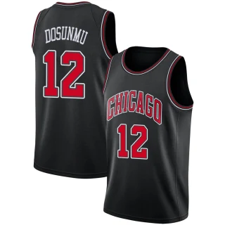 Youth Ayo Dosunmu Chicago Bulls Black Swingman Jersey - Statement Edition