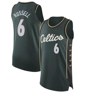 Youth Bill Russell Boston Celtics Green Authentic 2022/23 City Edition Jersey