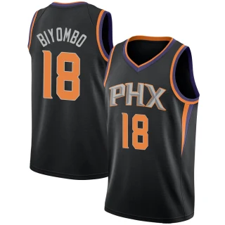 Youth Bismack Biyombo Phoenix Suns Black Swingman Jersey - Statement Edition