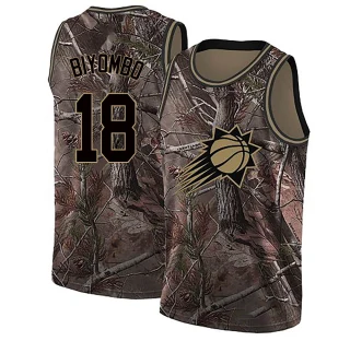 Youth Bismack Biyombo Phoenix Suns Camo Swingman Realtree Collection Jersey