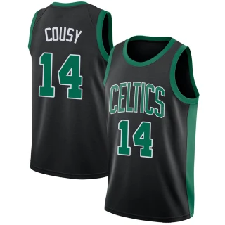 Youth Bob Cousy Boston Celtics Black Swingman Jersey - Statement Edition