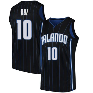 Youth Bol Bol Orlando Magic Black Swingman Jersey - Statement Edition