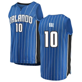Youth Bol Bol Orlando Magic Blue Fast Break Jersey - Icon Edition