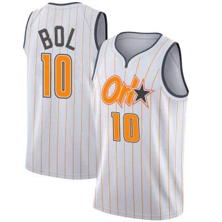 Youth Bol Bol Orlando Magic White Swingman 2020/21 Jersey - City Edition