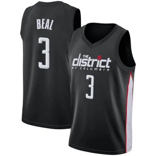 Youth Bradley Beal Washington Wizards Black Swingman 2018/19 Jersey - City Edition