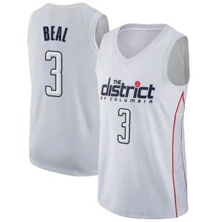 Youth Bradley Beal Washington Wizards White Swingman Jersey - City Edition