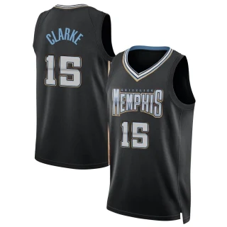 Youth Brandon Clarke Memphis Grizzlies Black Swingman 2022/23 City Edition Jersey