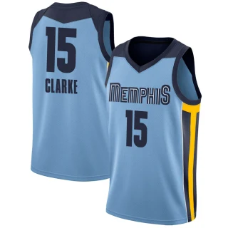 Youth Brandon Clarke Memphis Grizzlies Light Blue Swingman Jersey - Statement Edition