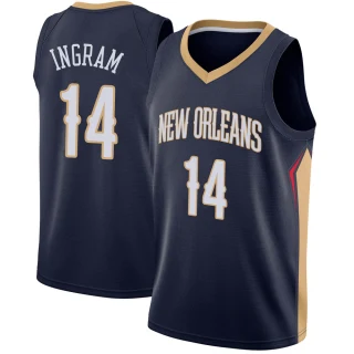 Youth Brandon Ingram New Orleans Pelicans Navy Swingman Jersey - Icon Edition